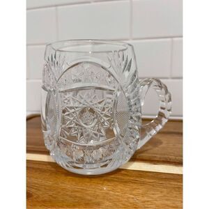 Lead Crystal Stein Mug